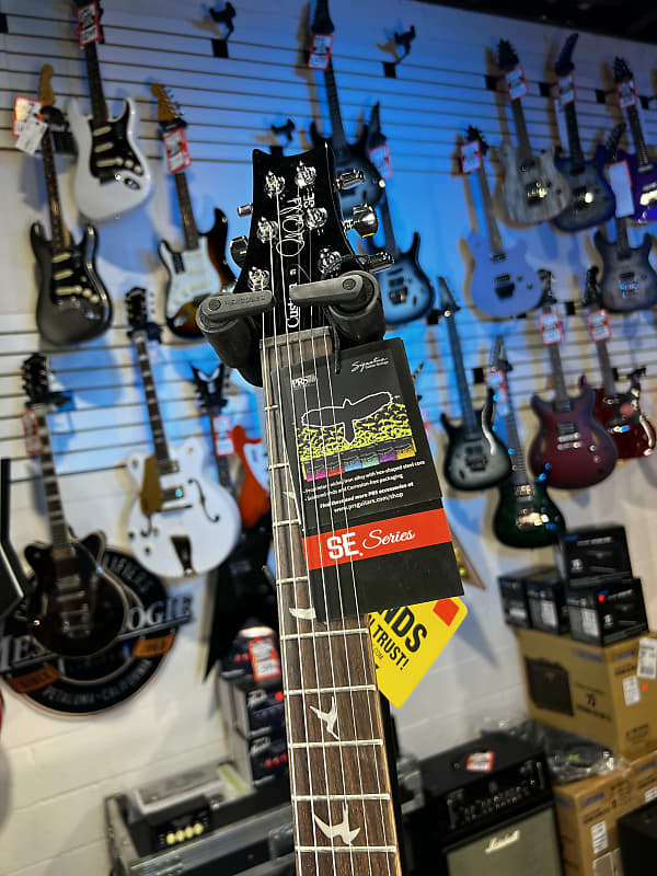 PRS SE Custom 24 Electric Guitar - Black Gold Sunburst Authorized Deal! 278 GET PLEK’D!