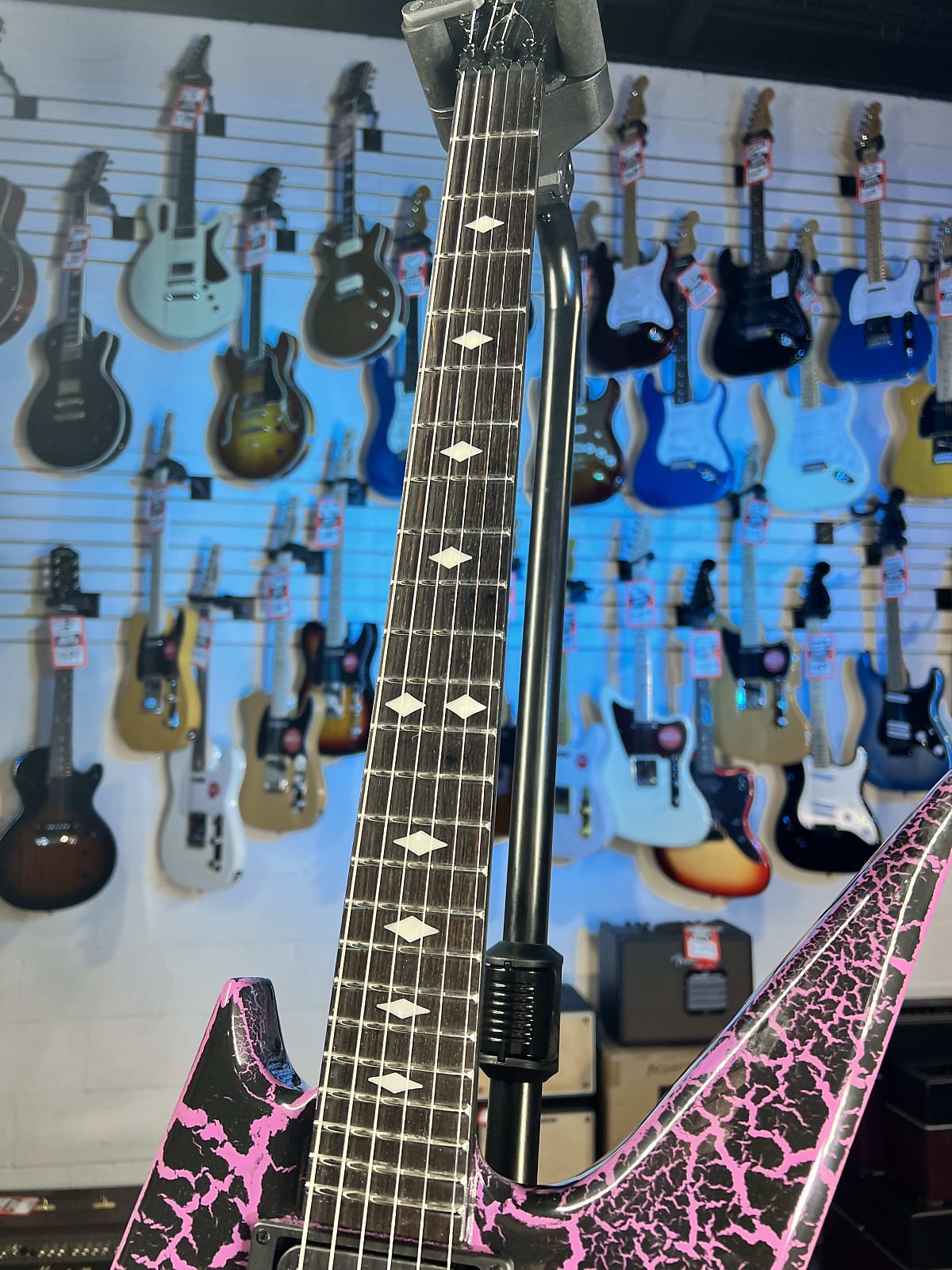 B.C. Rich Ironbird MK1 Legacy - Purple Crackle, Get Plek'd Free 348