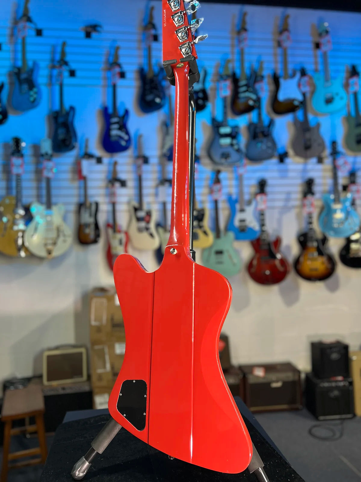 Epiphone Thunderbird '64 Bass Guitar 2025 - Ember Red, with Epi Gig Bag, 756