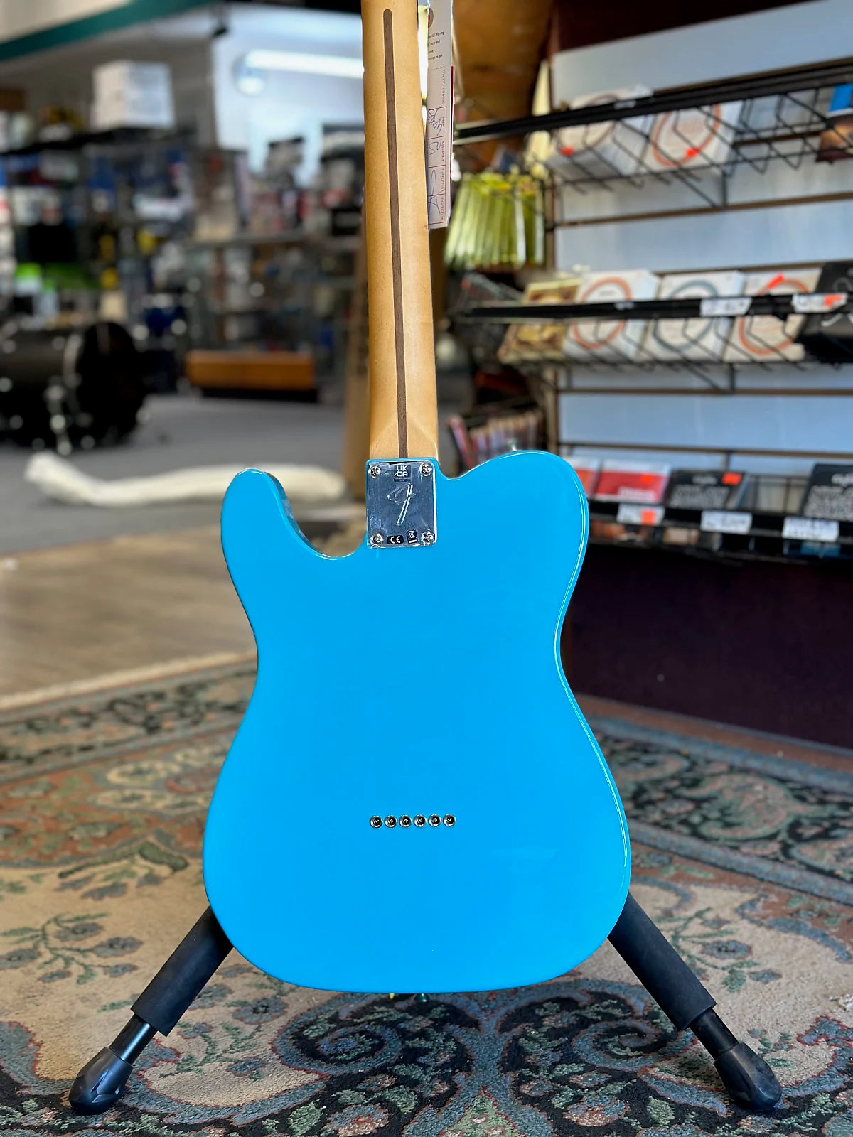 Player II Telecaster Electric Guitar, Aquatone Blue W/ Rosewood Fretboard #364