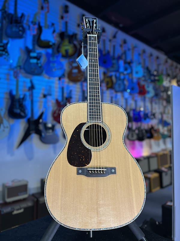 Martin 000-42 Modern Deluxe Left-Handed Acoustic Guitar - Natural Handed Authorized Dealer Free Ship! Get Plek’d! 477