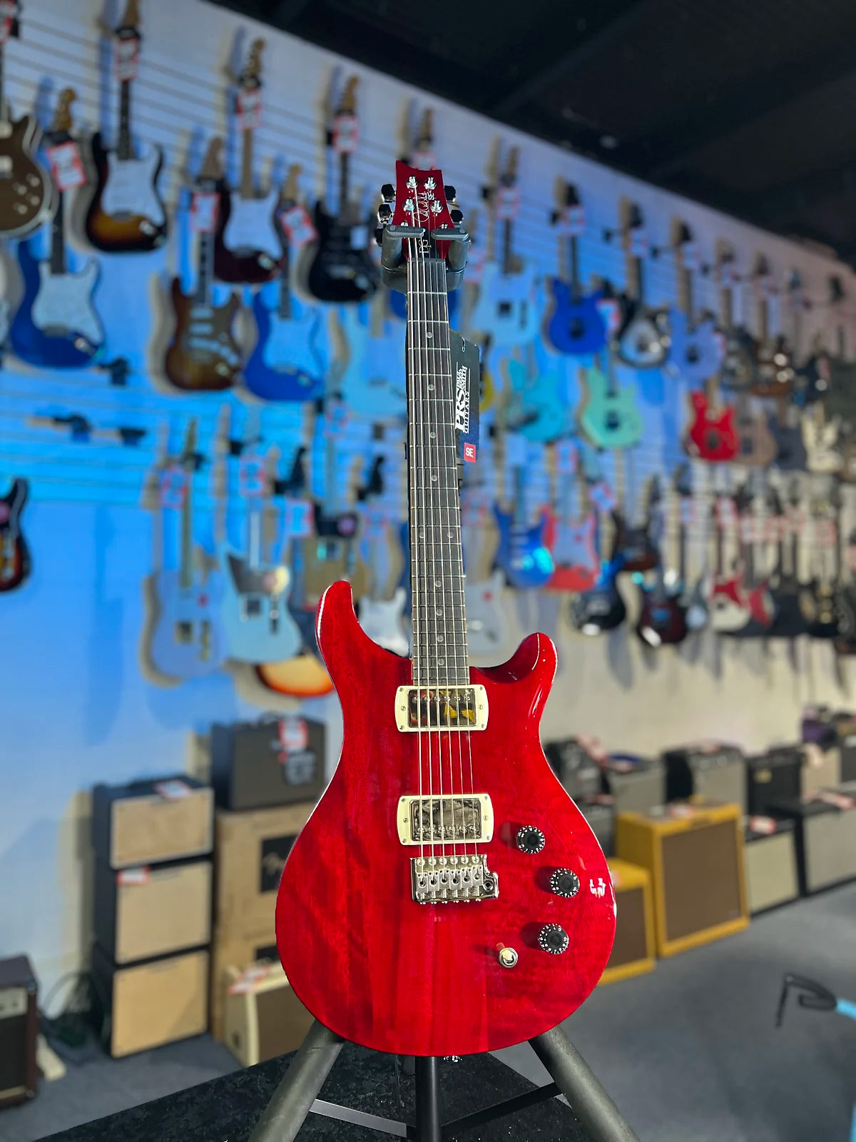 PRS SE DGT Standard Electric Guitar - Vintage Cherry Get Plek'd FREE! 801