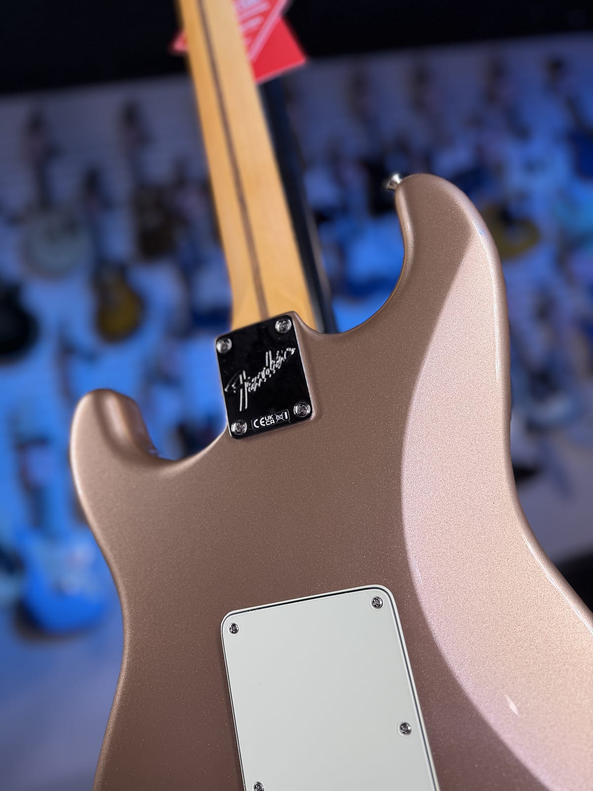 Fender American Professional Classic Stratocaster Electric Guitar - Faded Firemist Gold GET PLEK'D! 849