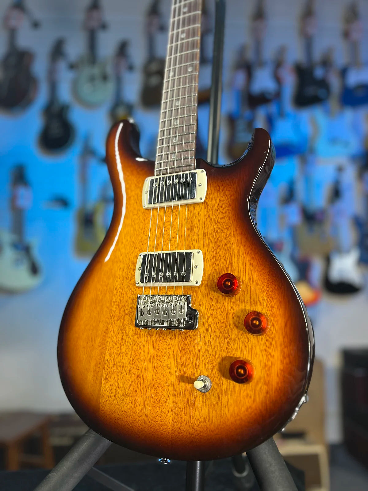 PRS SE DGT Standard Electric Guitar - McCarty Tobacco Sunburst Get Plek'd FREE! 421