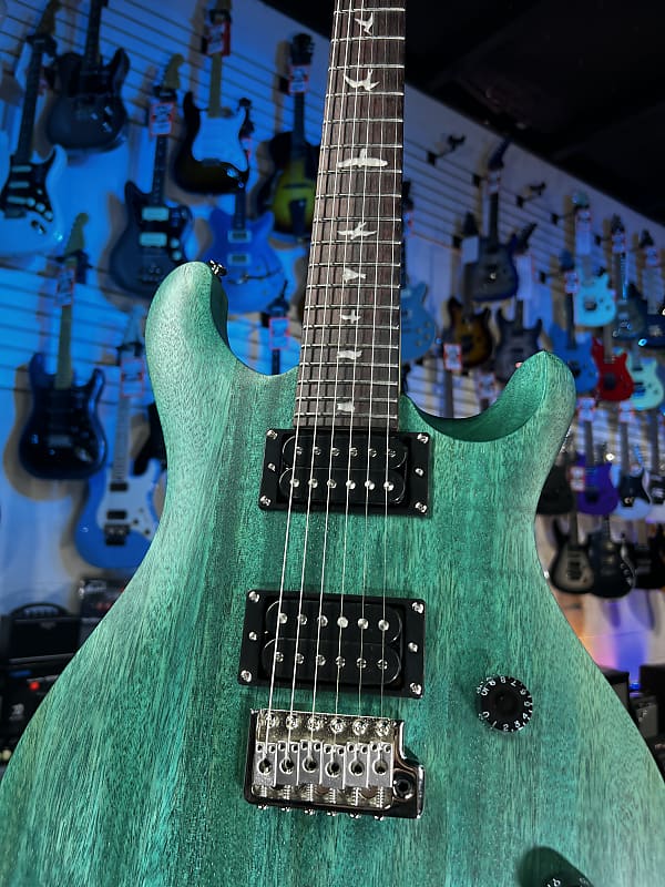PRS SE CE 24 Standard Satin Electric Guitar- Turquoise Satin Auth Deal Free Ship! 543