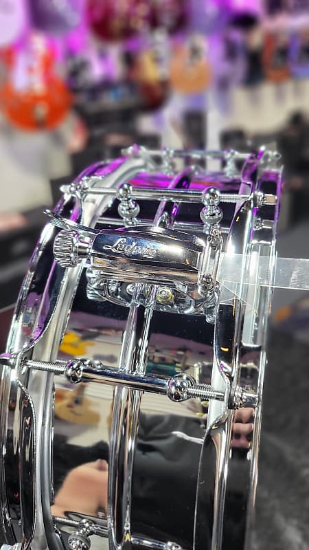 Ludwig LB400BT Supraphonic Chrome-Over-Brass 5x14in Snare Drum / Authorized Dealer / Free Shipping!