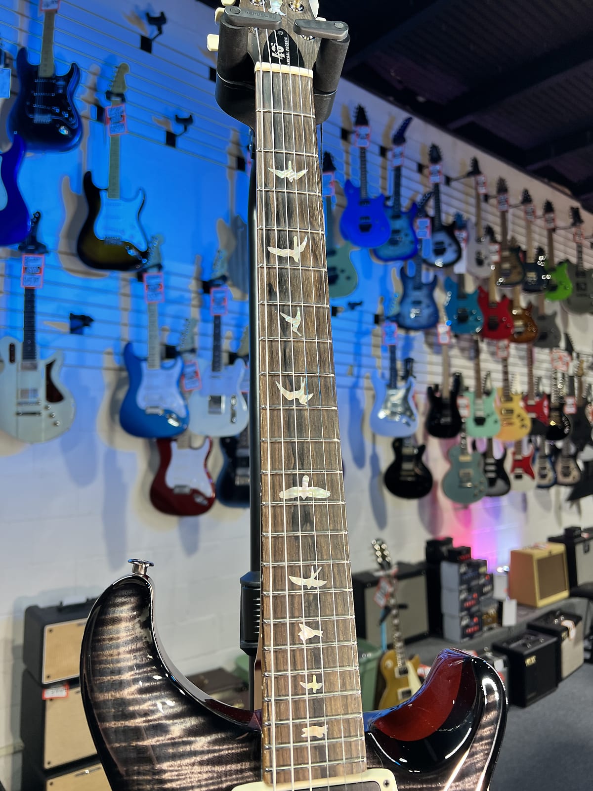 PRS Limited Edition 40th Anniversary Charcoal Phoenix 2025 - / Signature Dealer / Free Ship/ Get Plekd / 729 Charcoal