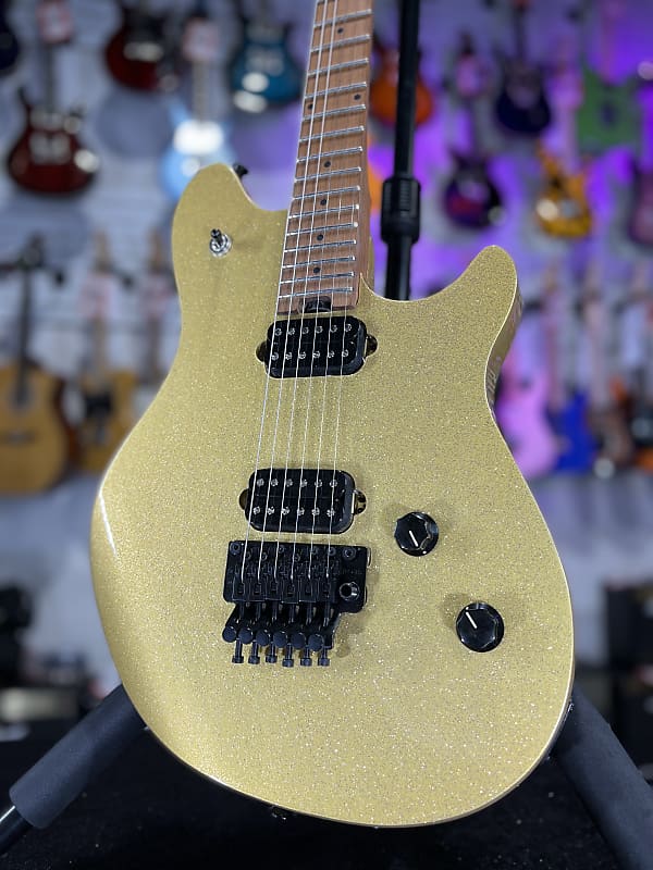 EVH Wolfgang Standard Electric Guitar - Gold Sparkle *FREE PLEK WITH PURCHASE* 522
