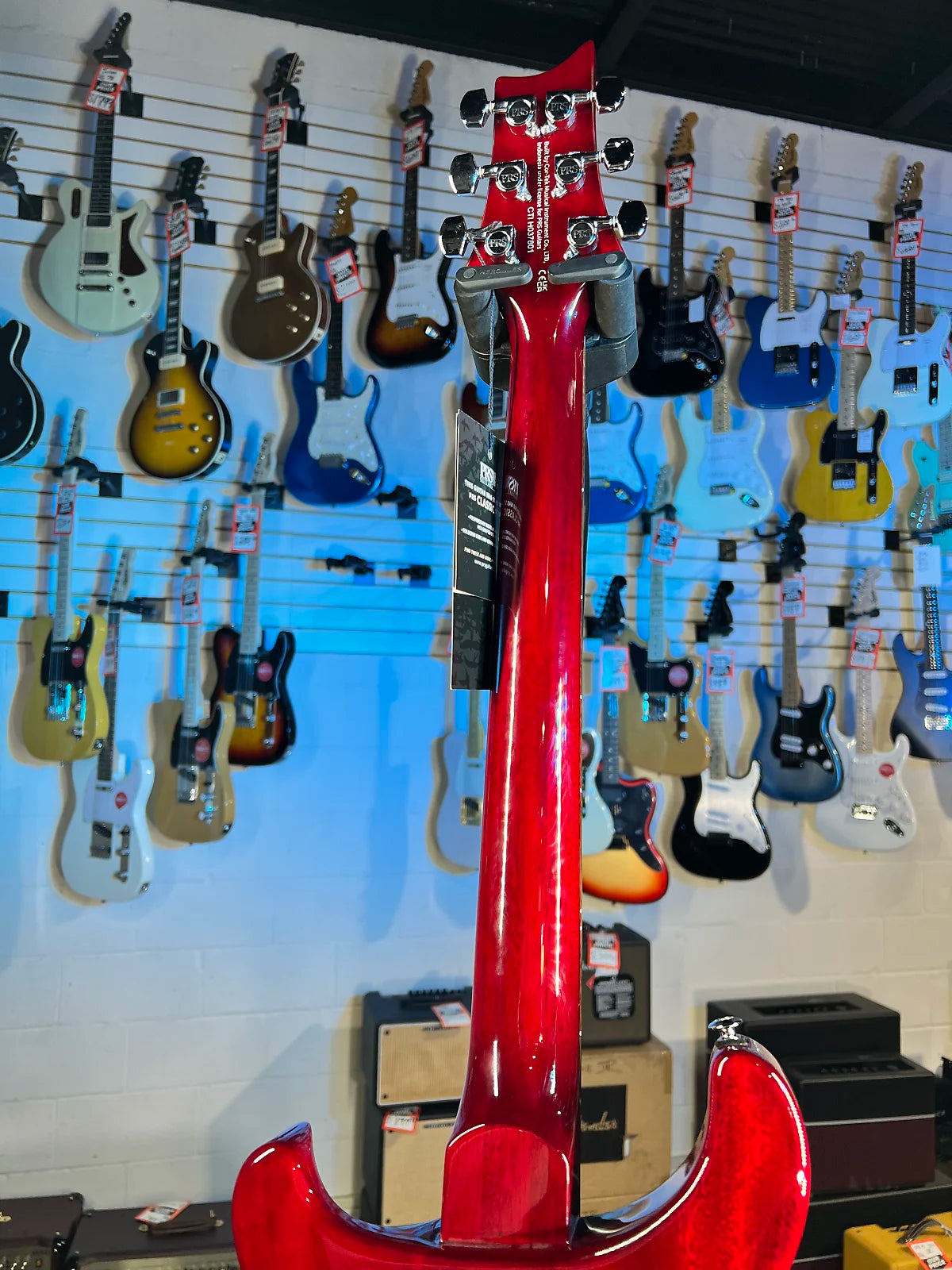 PRS SE DGT Standard Electric Guitar - Vintage Cherry Get Plek'd FREE! 801