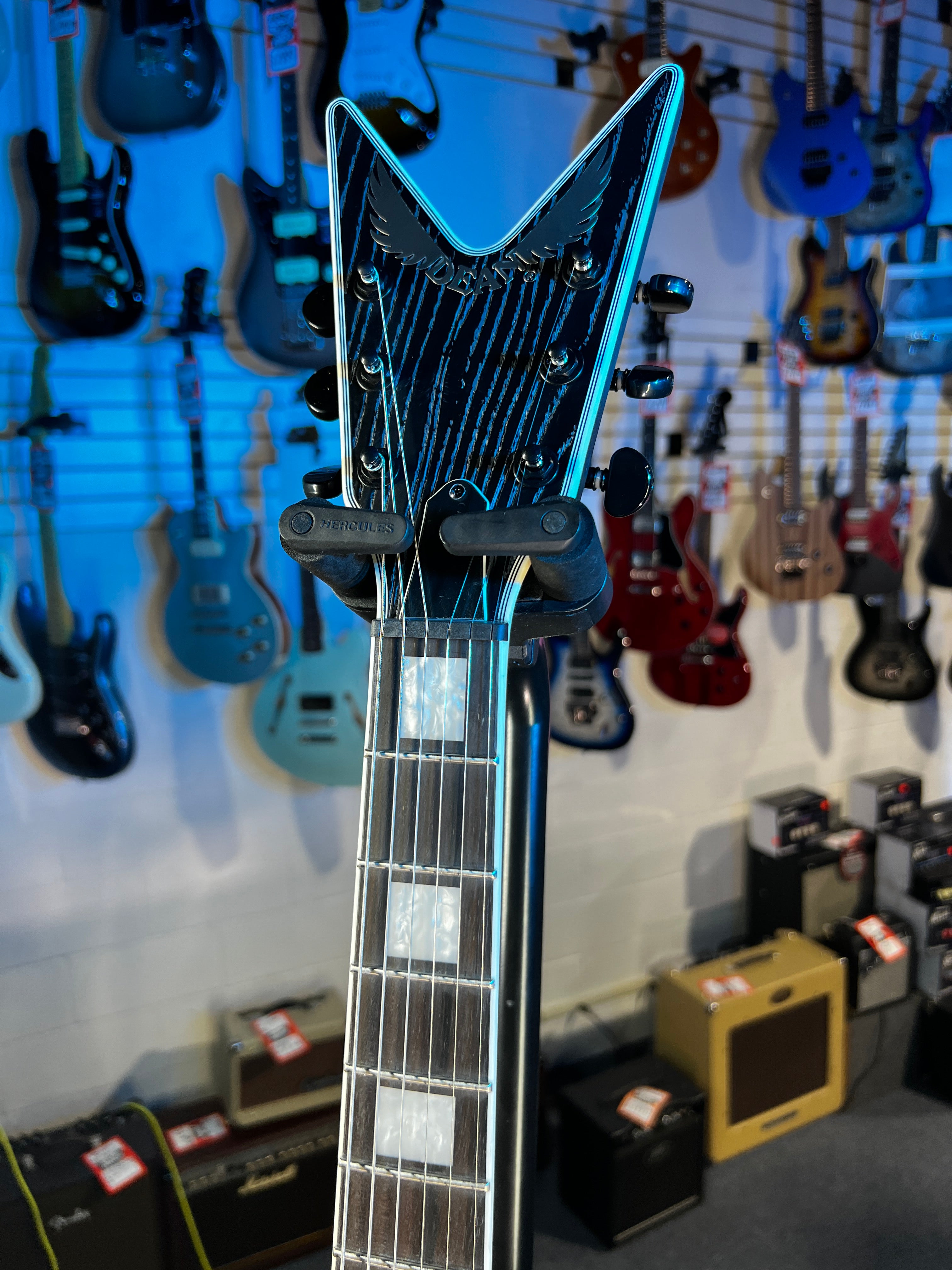 Dean Custom Run #16 ML Sandblasted Grey GET PLEK'D! 66/100