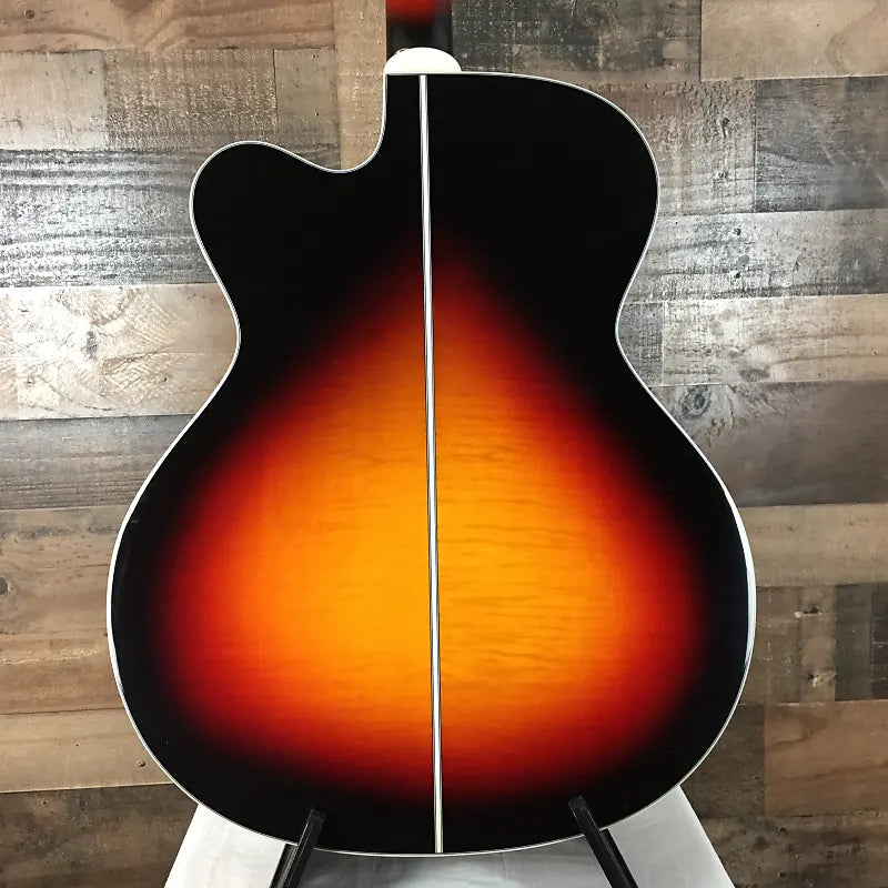 Takamine GJ72CE BSB G70 Series Jumbo Cutaway, Gloss Brown Sunburst, 285