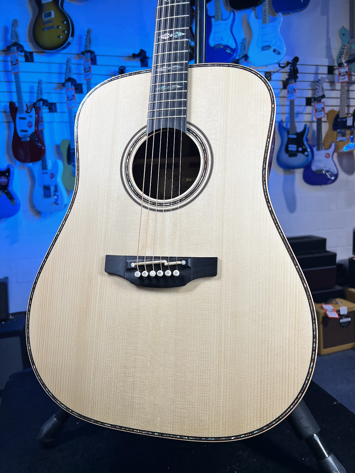 USED Takamine Custom Shop SG-CPD-AC1 Solid Adirondack Spruce / Cocobolo Guitar, with Case