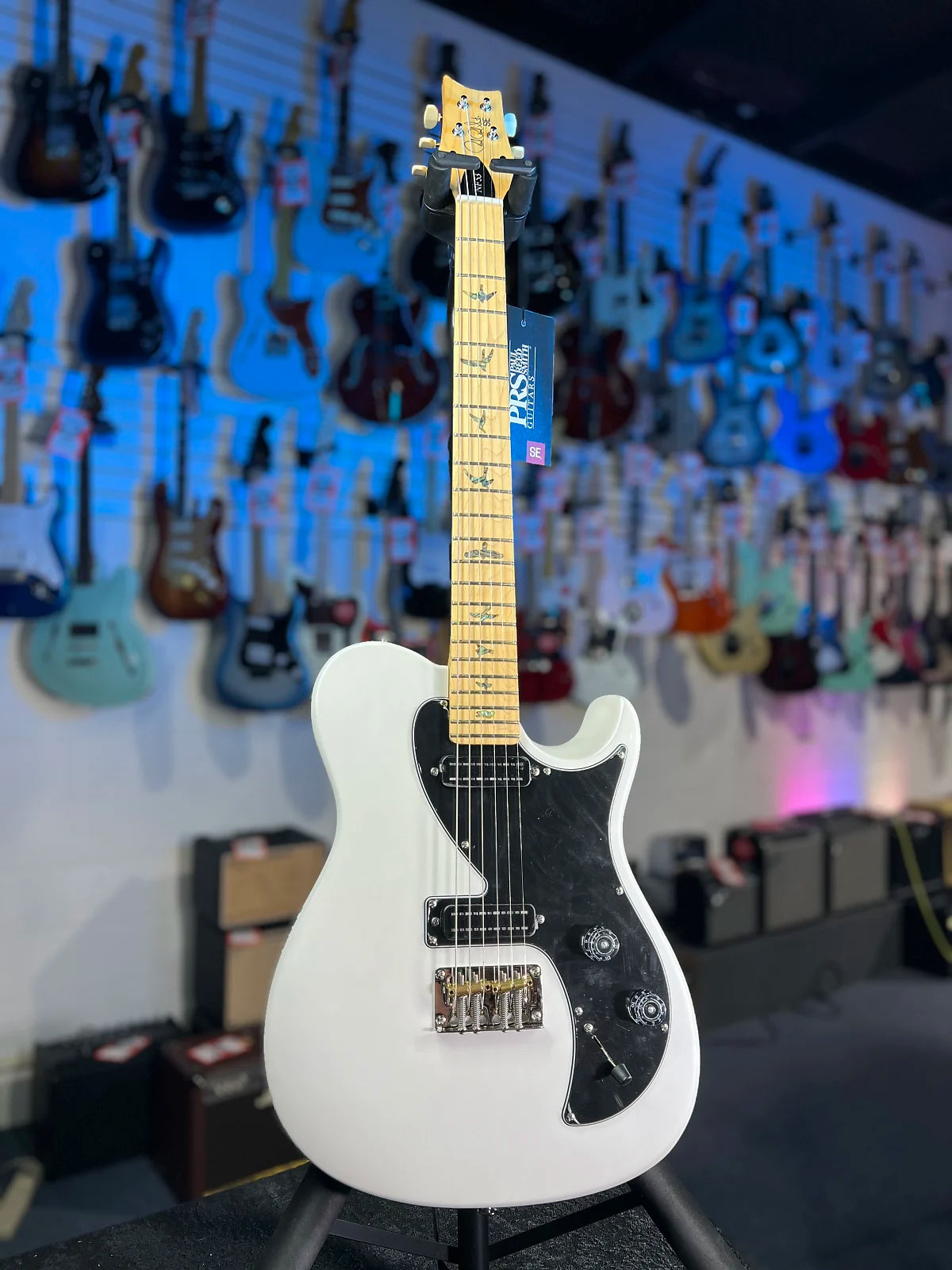 PRS SE NF53 2025 - Pearl White with PRS S2 Gig Bag, Get Plek'd 671