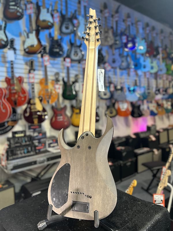 Ibanez Axe Design Lab RG9PB 9-string Electric Guitar - Transparent Gray Flat 676 Auth Dealer, Free Ship