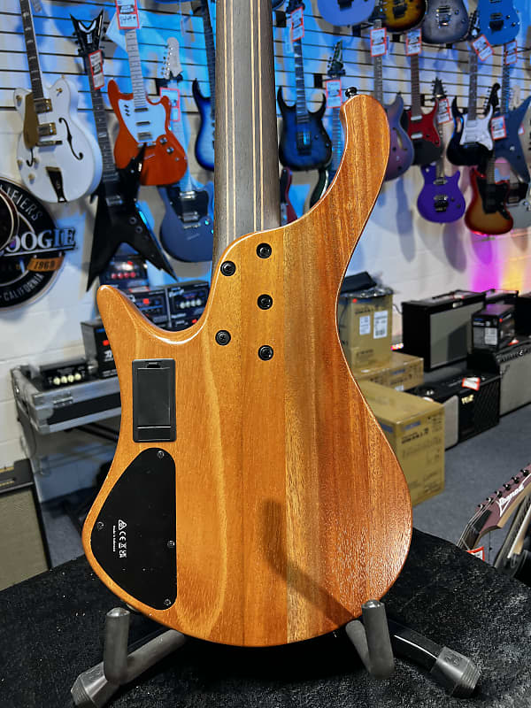 Ibanez EHB Ergonomic Headless 5-string Multi-scale Florid Natural Low Gloss Auth Dealer! 104