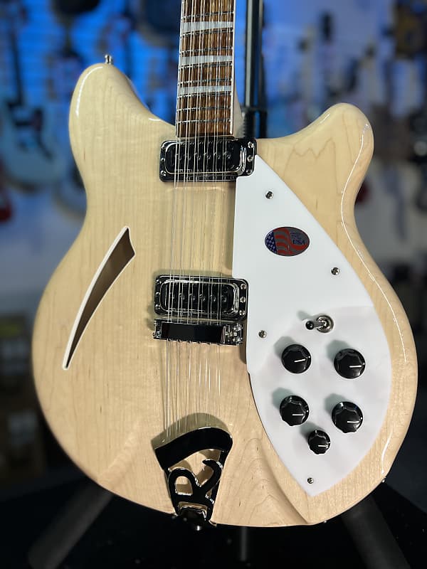 New 2024 Rickenbacker 360/12 12-String 360 Electric, Mapleglo w/ OHSCase and Free Ship 730