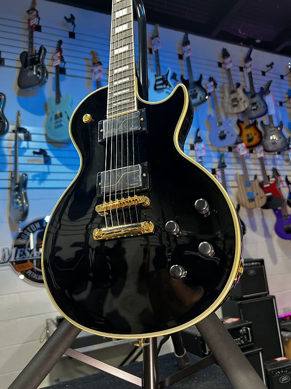 Epiphone Matt Heafy Les Paul Custom Origins Ebony GET PLEK'D! 894