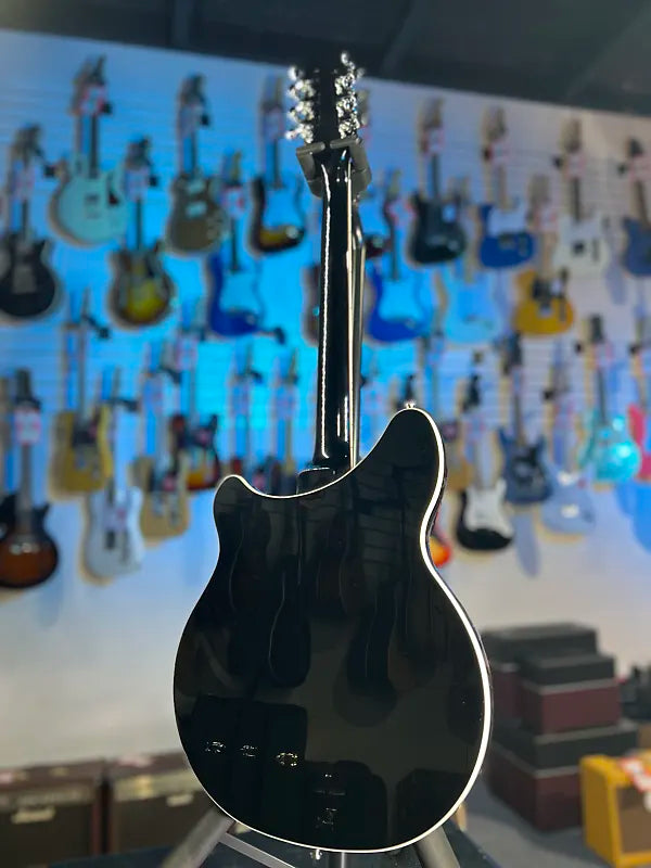 New 2025 Rickenbacker 360/12 12-String 360 Electric, Jetglo / OHSCase 733