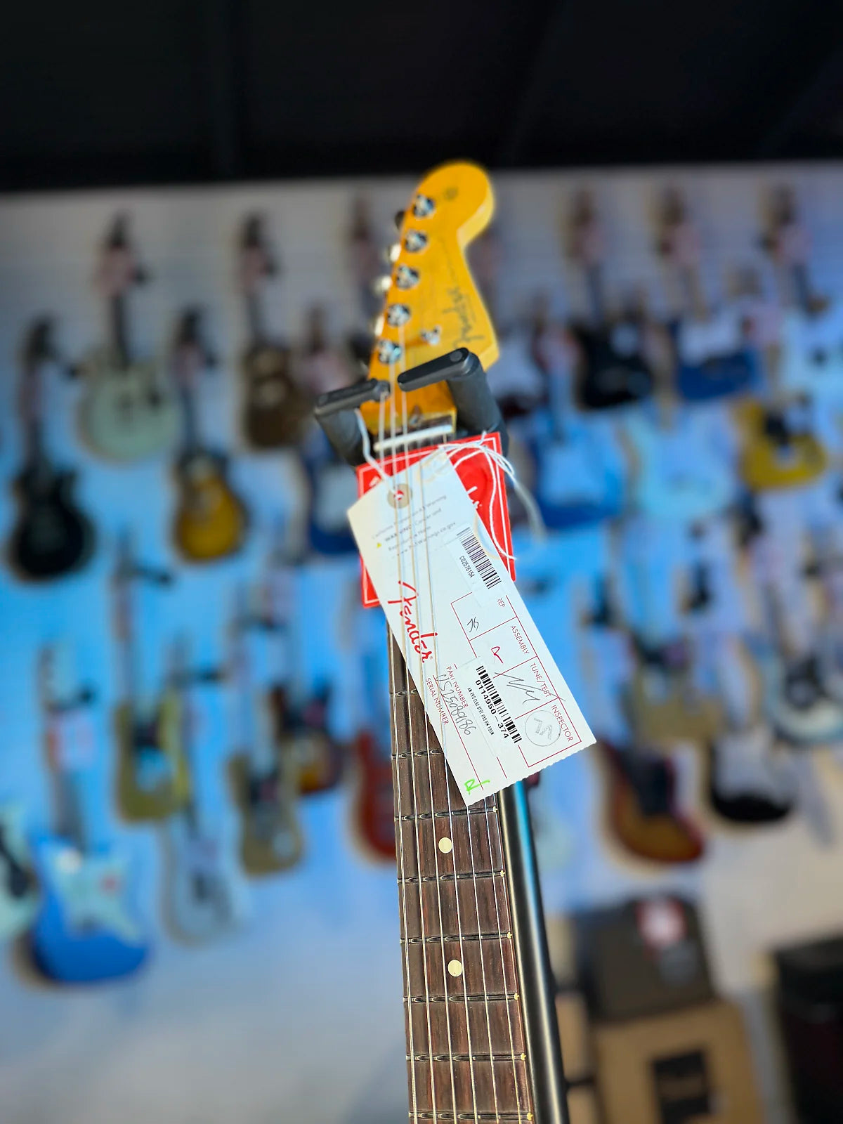Fender American Professional Classic Stratocaster HSS Electric Guitar - Faded Sherwood Green Metallic GET PLEK'D! 186