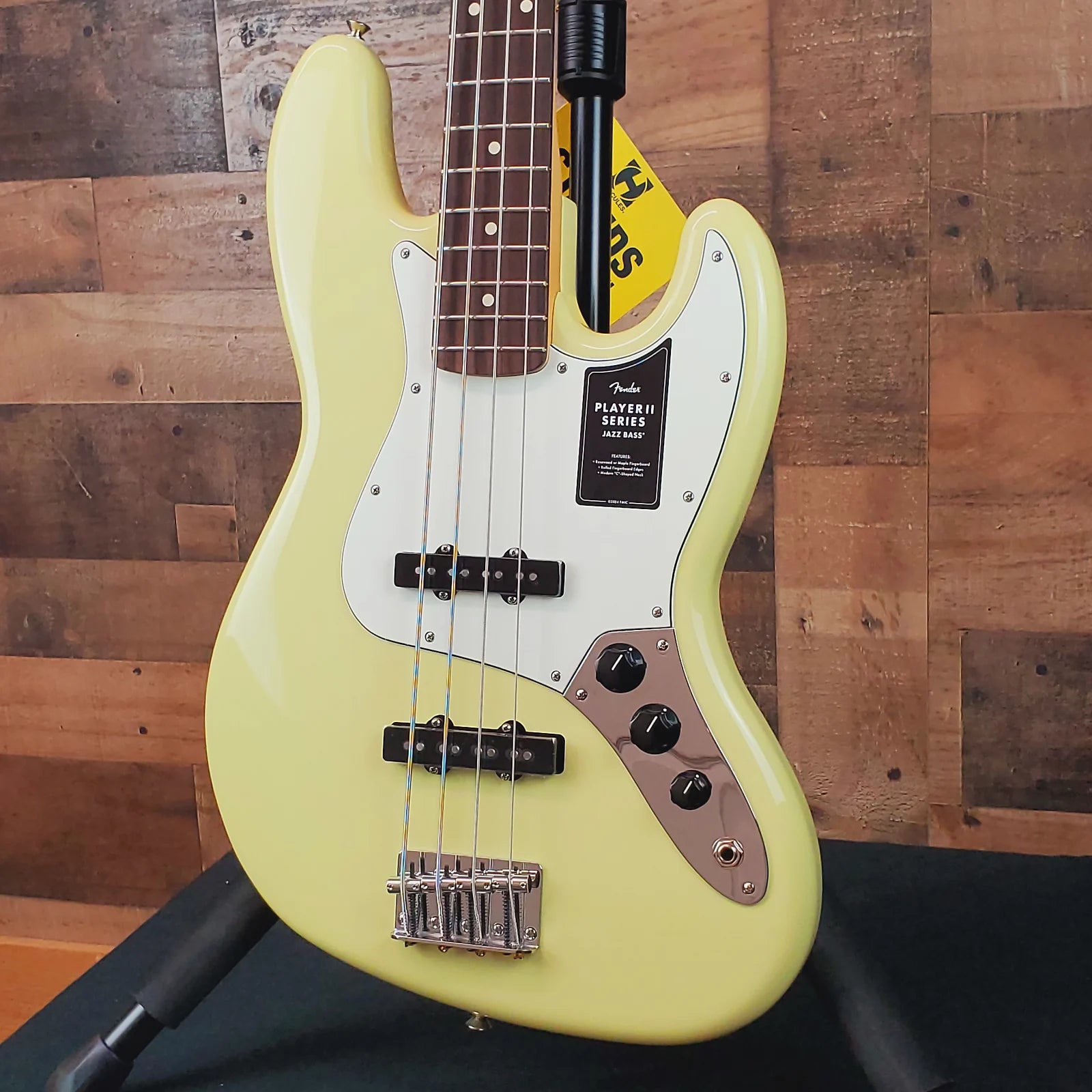 Fender Player II Jazz Bass, Hialeah Yellow,