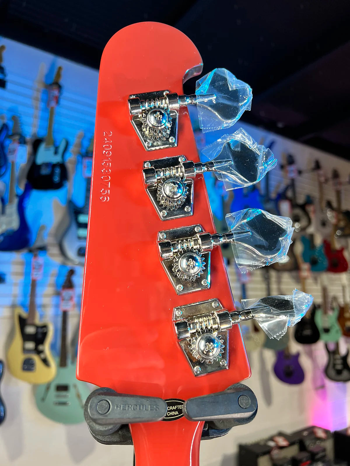 Epiphone Thunderbird '64 Bass Guitar 2025 - Ember Red, with Epi Gig Bag, 756