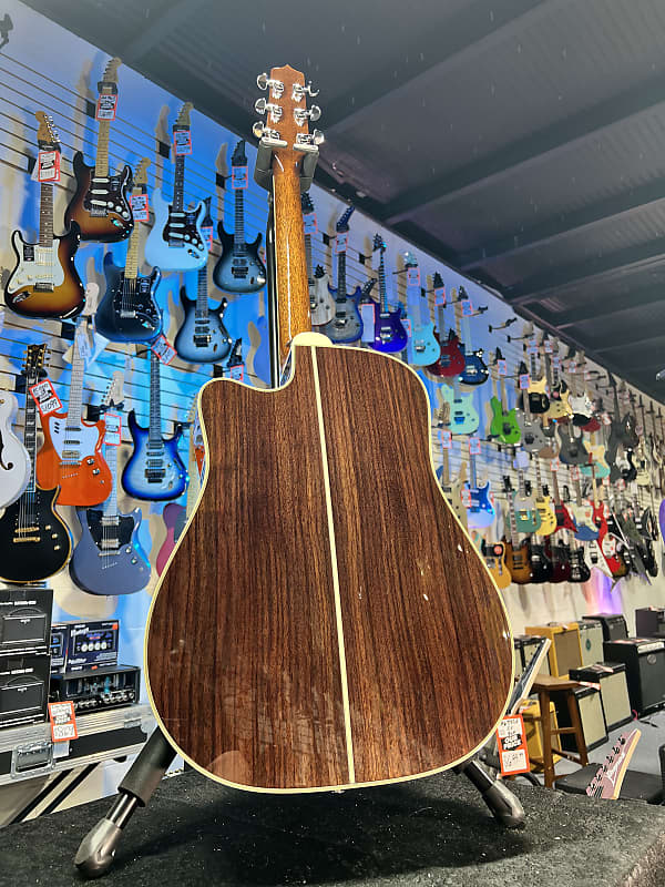 Takamine EF360SC-TT Dreadnought Acoustic-Electric Guitar - Natural Auth Deal! 914 GET PLEK’D!