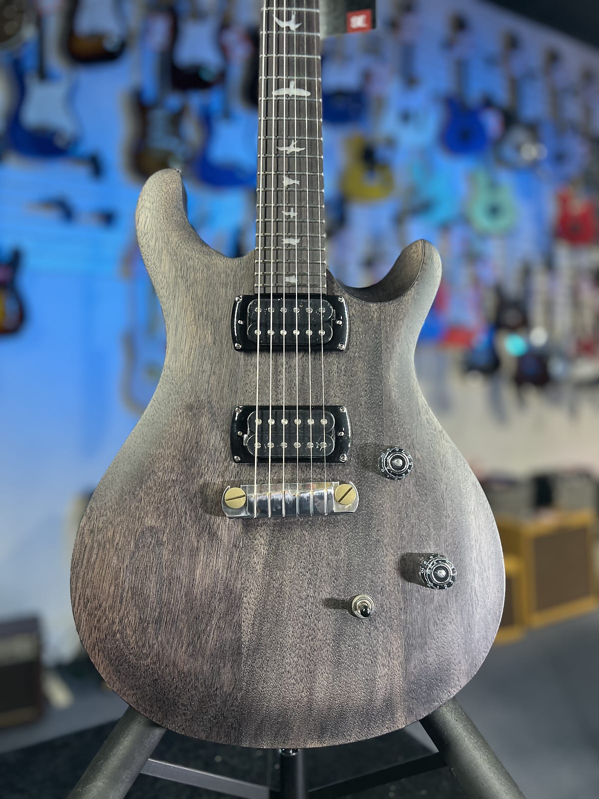 PRS SE CE 24 Standard Stoptail - Charcoal Get Plek'd FREE! 928