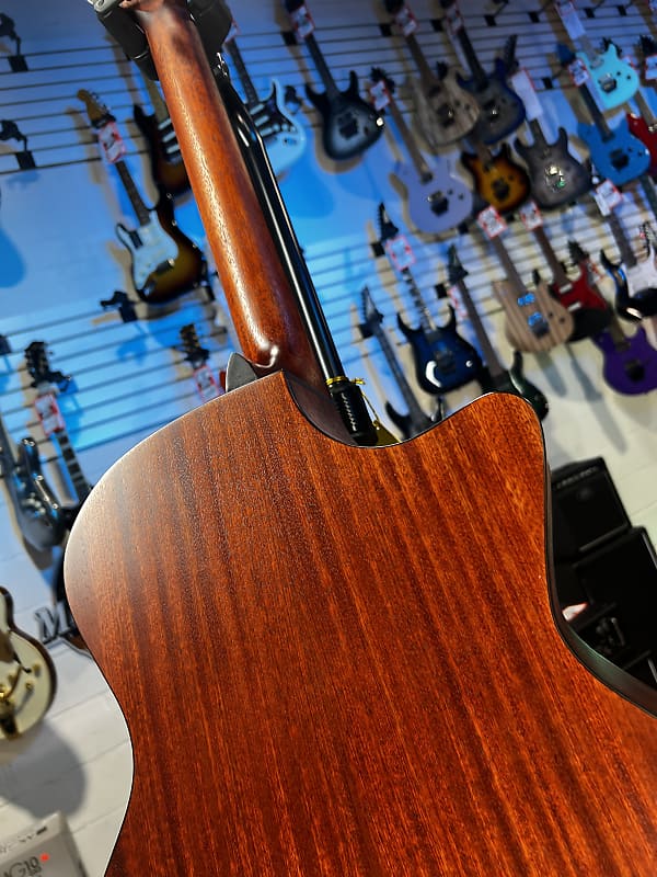 Eastman Guitars AC122-1CE Grand Auditorium Natural Left Handed GET PLEK'D! 288