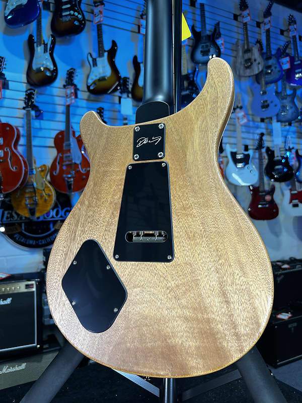 PRS DW CE 24 "Floyd" Electric Guitar - Custom Black Top w Natural Back Authorized Dealer Free Shipping! 104 GET PLEK’D!