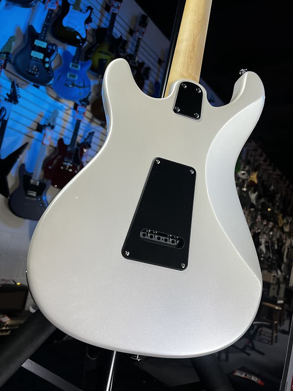 PRS SE NF 3 Electric Guitar - Pearl White with Maple Fingerboard Auth Deal Free Shipping! 971 GET PLEK’D!