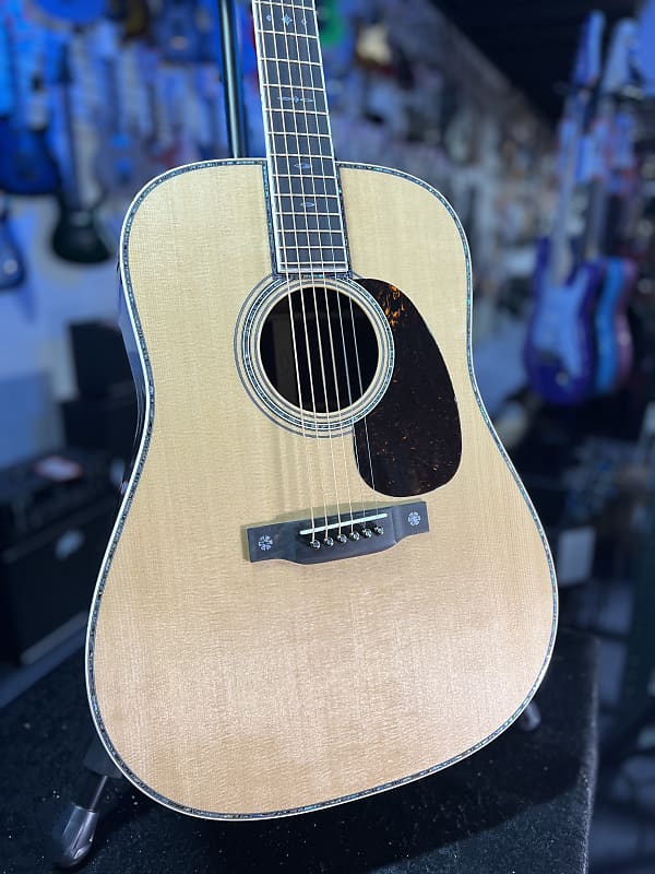Martin D-42 Modern Deluxe Acoustic Guitar - Natural, Authorized Dealer! 134 GET PLEK’D!