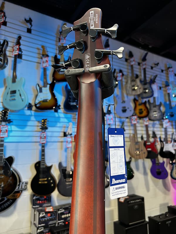 Ibanez BTB Bass Workshop Multi-scale 5-string Electric Bass Natural Browned Burst Flat GET PLEK'D! 576