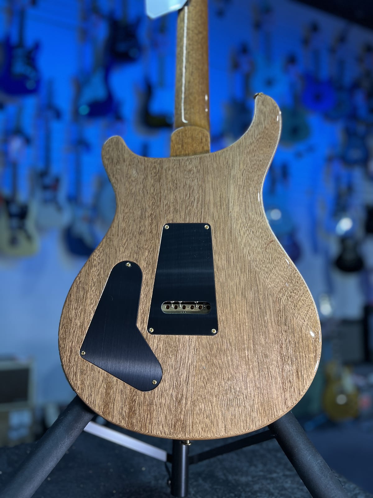 PRS 2025 Wood Library Special 22 Semi Hollow, Custom - Quilt River Blue Smokeburst, Paisley Case, Signature Dealer 554