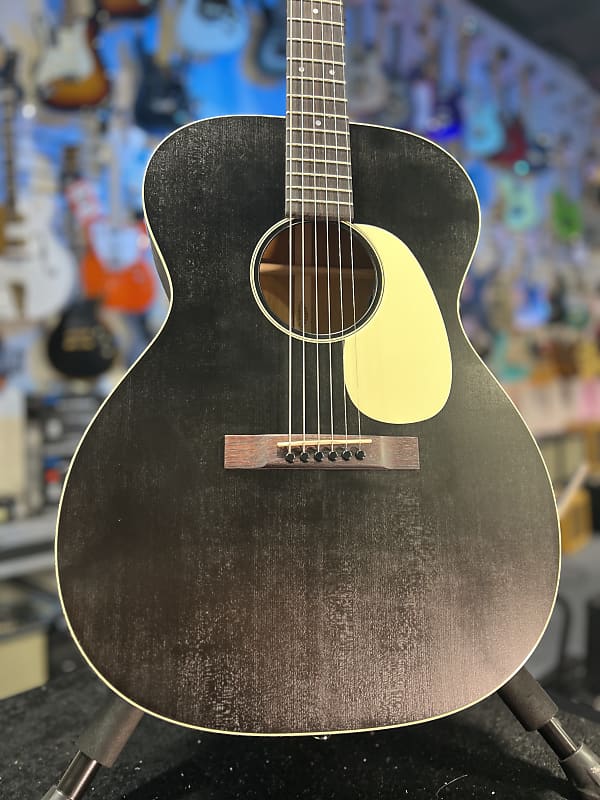 Martin 00017E Acoustic/Electric Guitar - Black Smoke, Authorized Dealer Free Shipping! 156 GET PLEK’D!