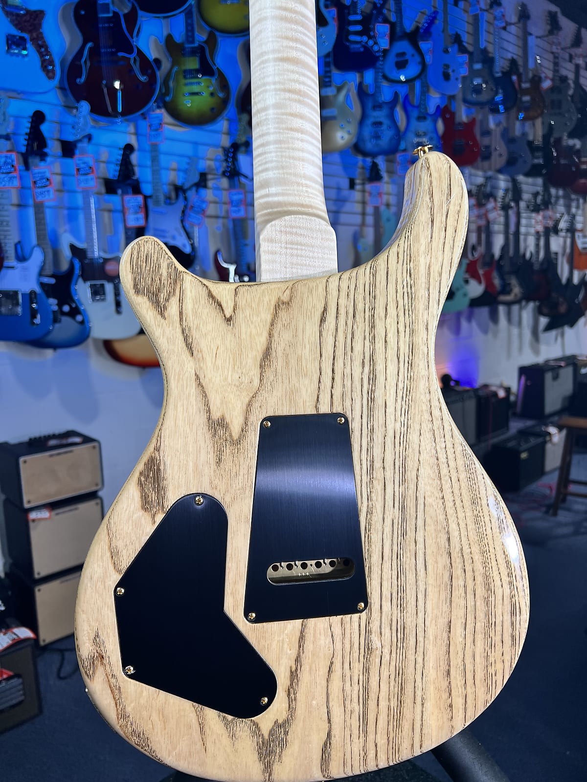 PRS Wood Library DGT 2025 - Charcoal, Flame Top, Swamp Ash, Maple Neck + Board, PRS Paisley Case 530