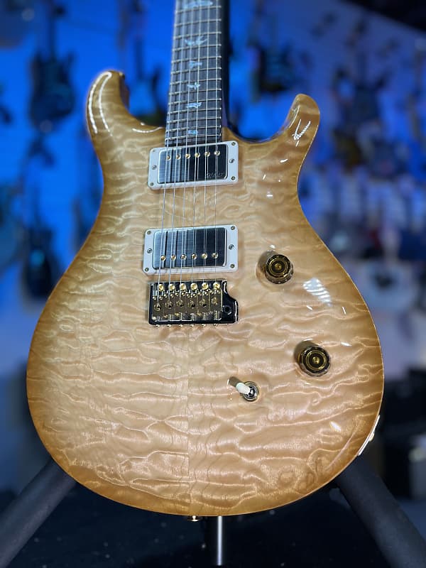 PRS Wood Library Custom 24 Fatback 2024 - Custom Color - Quilt 10 Top, Brazilian RW, Paisley Case 293