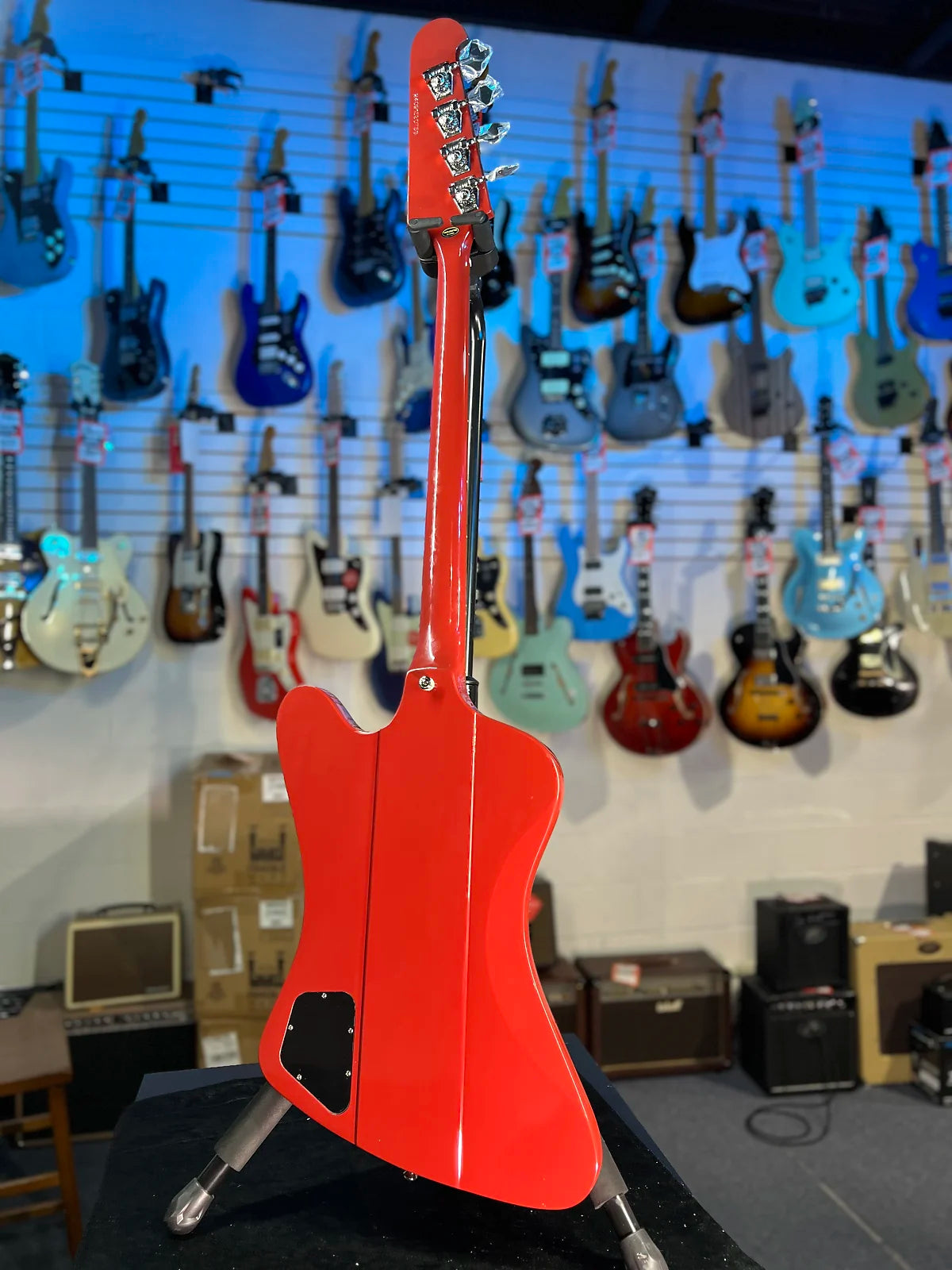 Epiphone Thunderbird '64 Bass Guitar 2025 - Ember Red, with Epi Gig Bag, 756