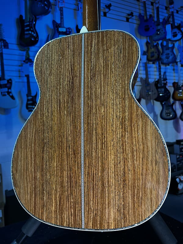 Martin Limited-Edition OM-45 John Mayer Signature Platinum Left Handed Gray Sunburst Auth Deal Free Shipping! 106 GET PLEK’D!