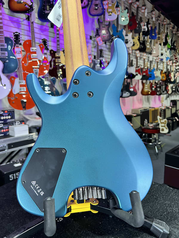 Ibanez Q547 7-string Electric Guitar - Blue Chameleon Metallic Matte Auth Deal Free Ship! 887 *FREE PLEK WITH PURCHASE*