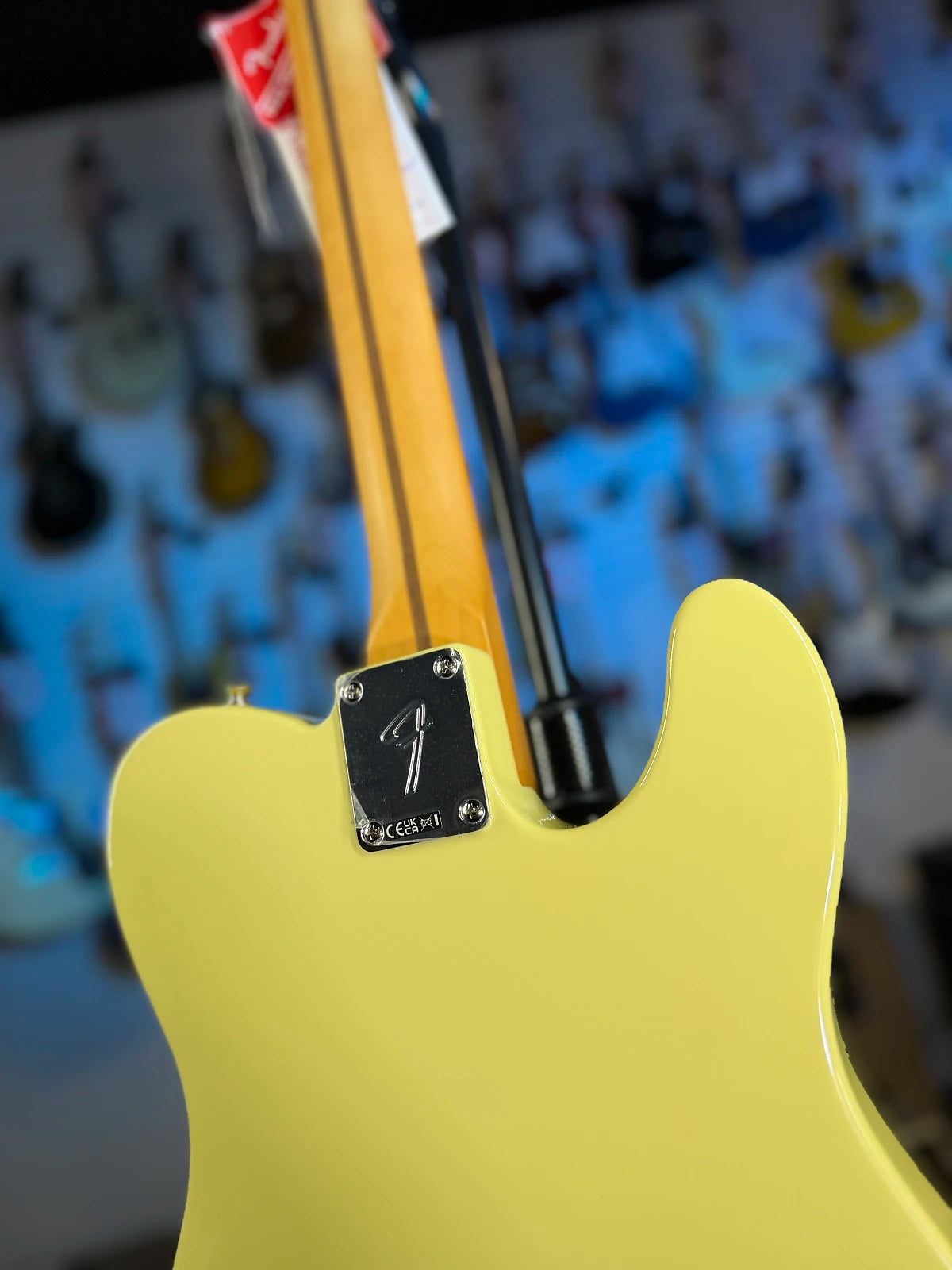 Fender Player II Telecaster Left-handed Electric Guitar - Hialeah Yellow with Maple Fingerboard GET PLEK'D! 286
