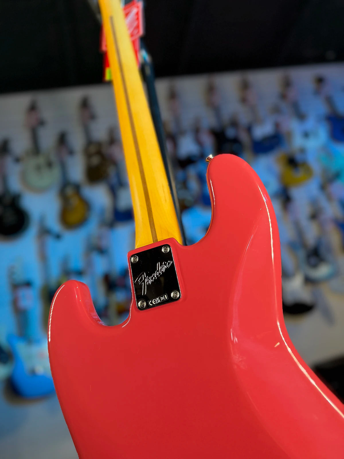 Fender American Professional Classic Jazz Bass - Faded Dakota Red Maple Fingerboard GET PLEK'D! 036