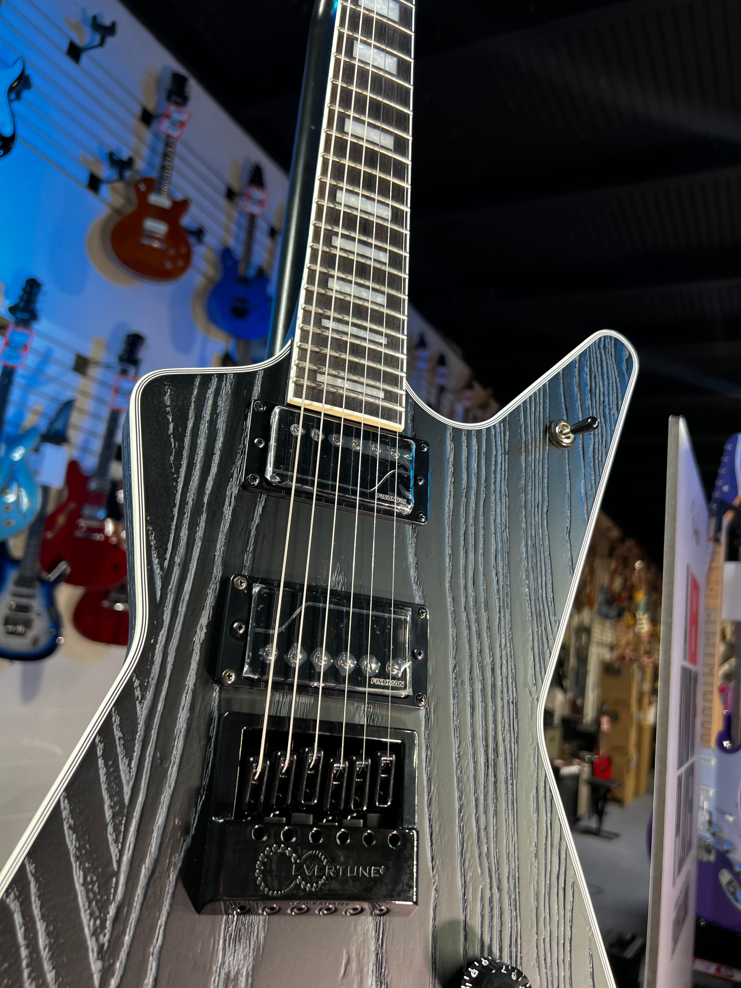 Dean Custom Run #16 ML Sandblasted Grey GET PLEK'D! 66/100