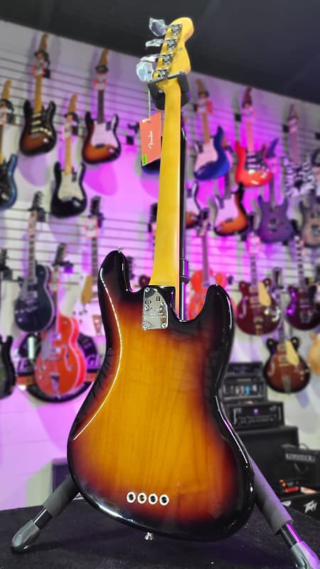 Fender American Professional II Jazz Bass Left-Handed 3 Color Sunburst Rosewood Fingerboard 451