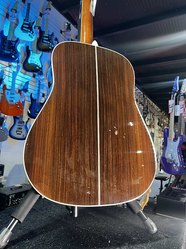 Martin D-42 Left-Handed Dreadnought Acoustic Guitar - Natural GET PLEK'D! 769