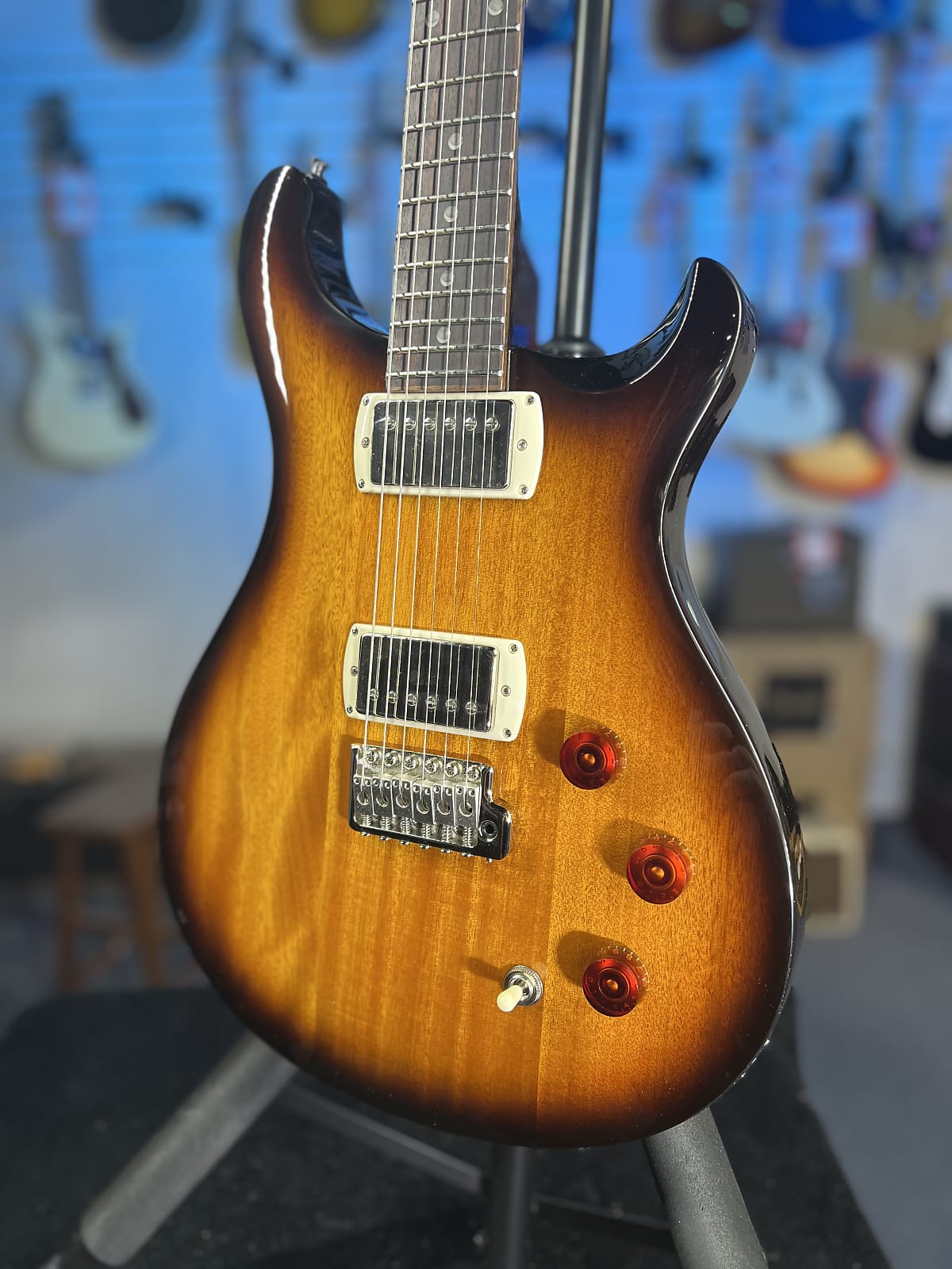PRS SE DGT Standard - McCarty Tobacco Sunburst Get Plek'd FREE! 574
