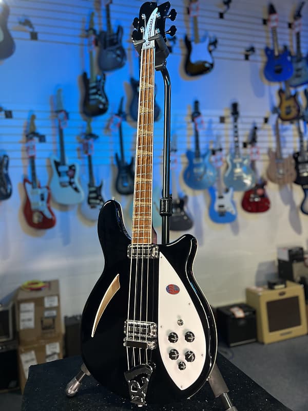 Rickenbacker 4005V 2024 - Jetglo w RIC Vintage Style Case, Auth Dealer, Free Ship 705