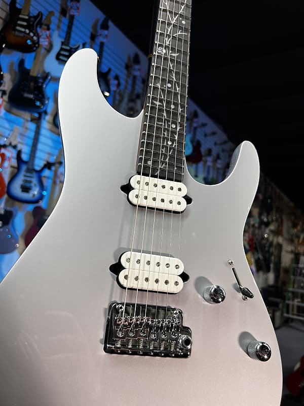 Ibanez TOD10 Tim Henson Signature Electric Guitar - Classic Silver GET PLEK'D 050
