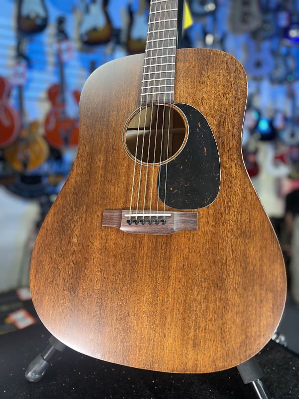 Martin D-15M Mahogany Dreadnought Acoustic Guitar - Natural w Martin Case *FREE PLEK WITH PURCHASE* 986