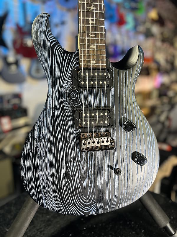 PRS SE Sandblasted CE 24 Sandblasted Blue Limited Edition Auth Deal Free Ship! 173 GET PLEK’D!