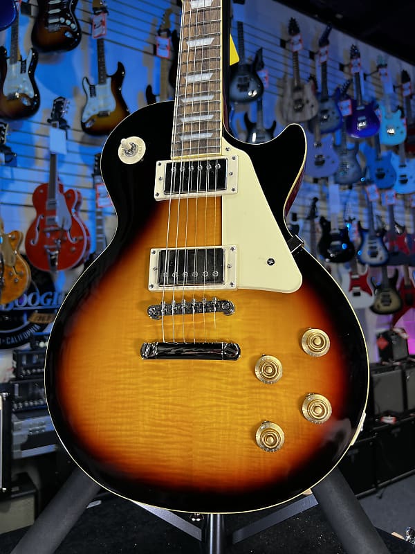 Epiphone Les Paul Standard '50s Electric Guitar - Vintage Sunburst Authorized Dealer Free Shipping! 104 GET PLEK’D!